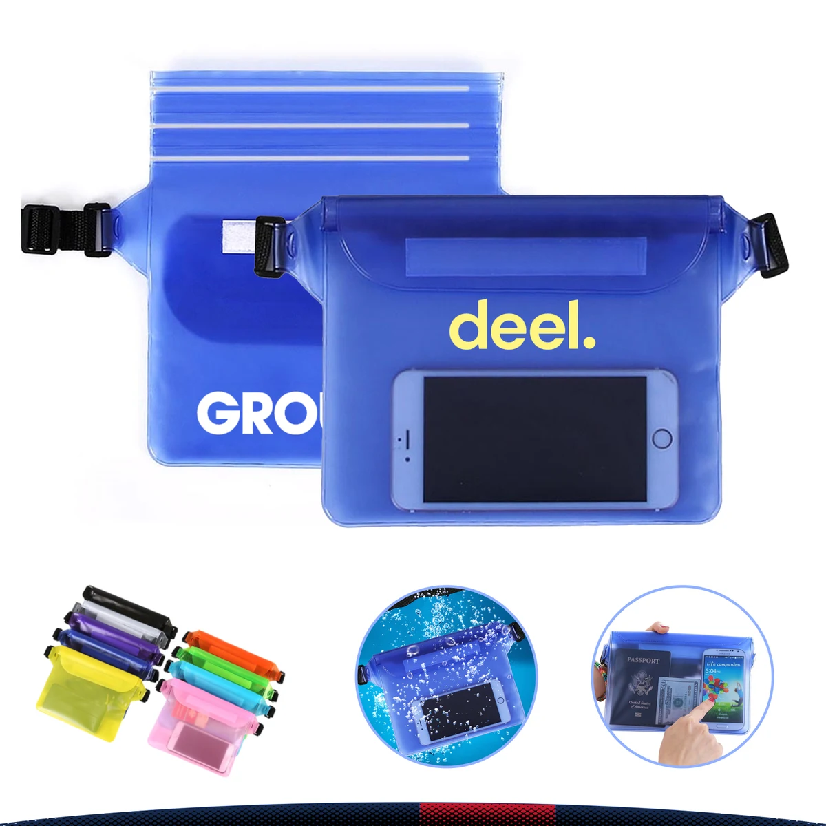 PVC Cell Phone Waterproof Fanny Pouch 1