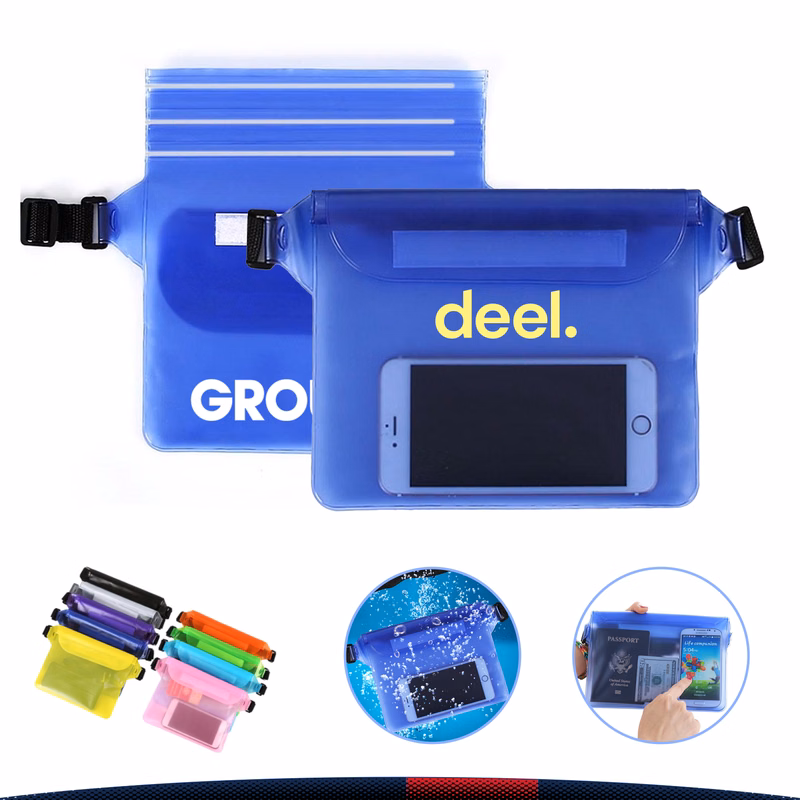 PVC Cell Phone Waterproof Fanny Pouch