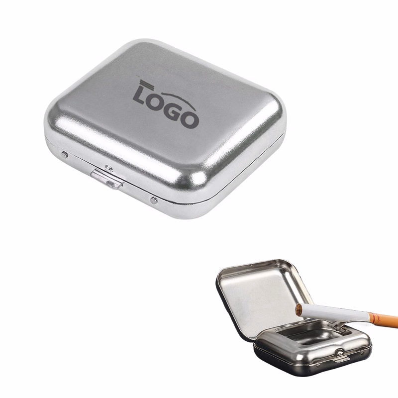 Portable Metal Pocket Ashtray For Travel