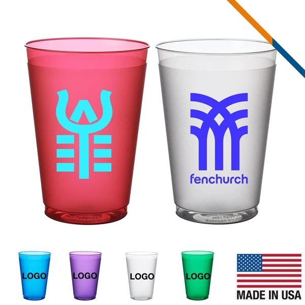 Custom 12 oz Stackable Plastic Stadium Cup — Team Events & Portable Drinkware 1