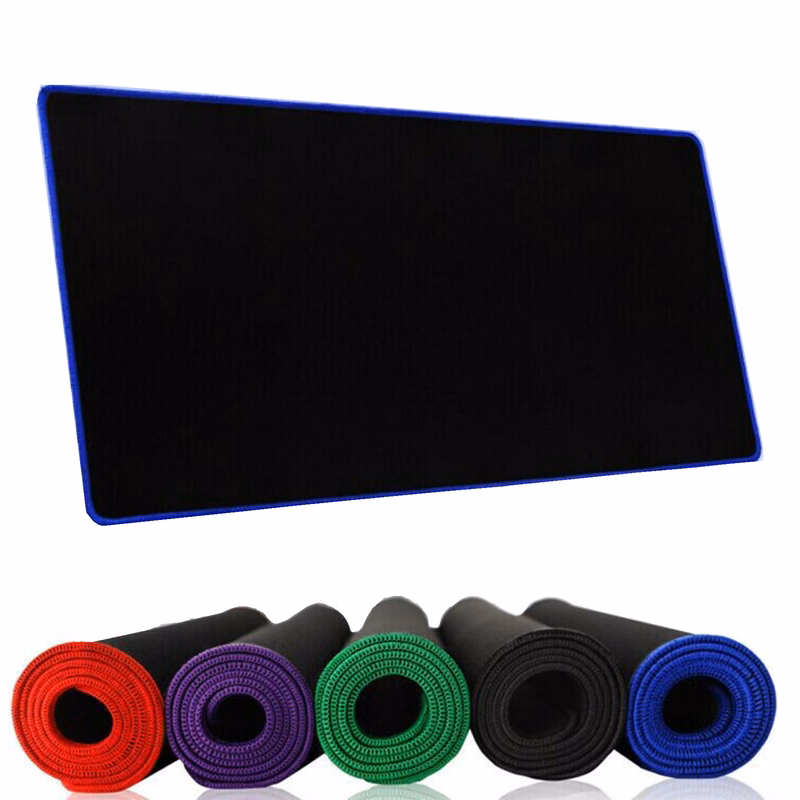Large Extended Gaming Mouse Pad with Stitched Edges