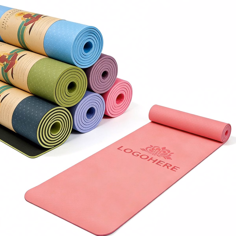 High Density 6mm Thick Fitness Yoga Mat