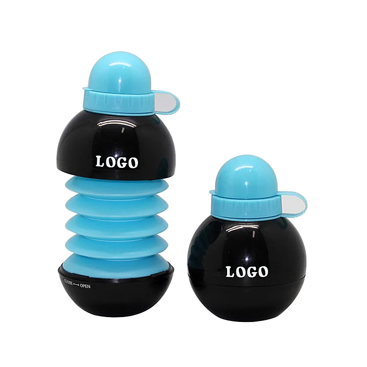13OZ Sports Water Bottle Collapsible Ball Shaped 1