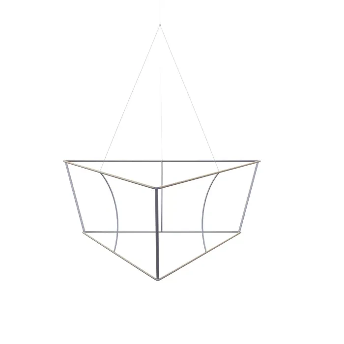 Tapered Triangle Hanging Sign 1