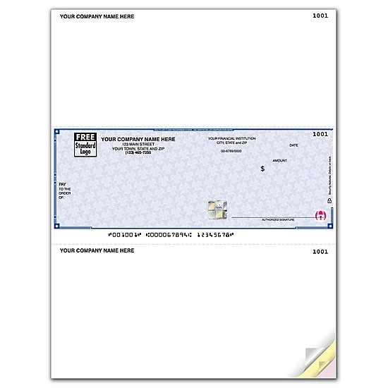 High security laser OCR multipurpose check 1
