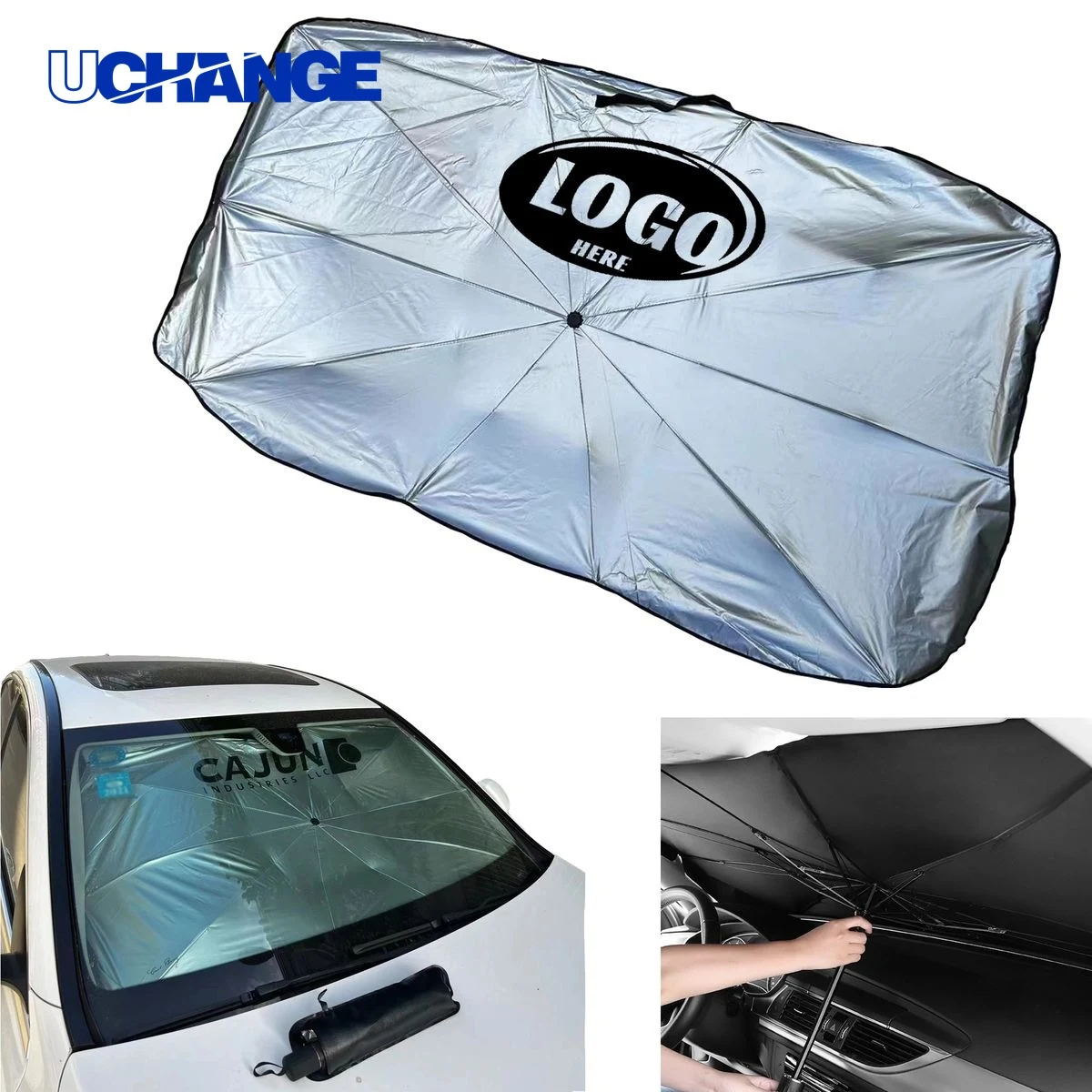 Automotive Windshield Sunshade Umbrella 1
