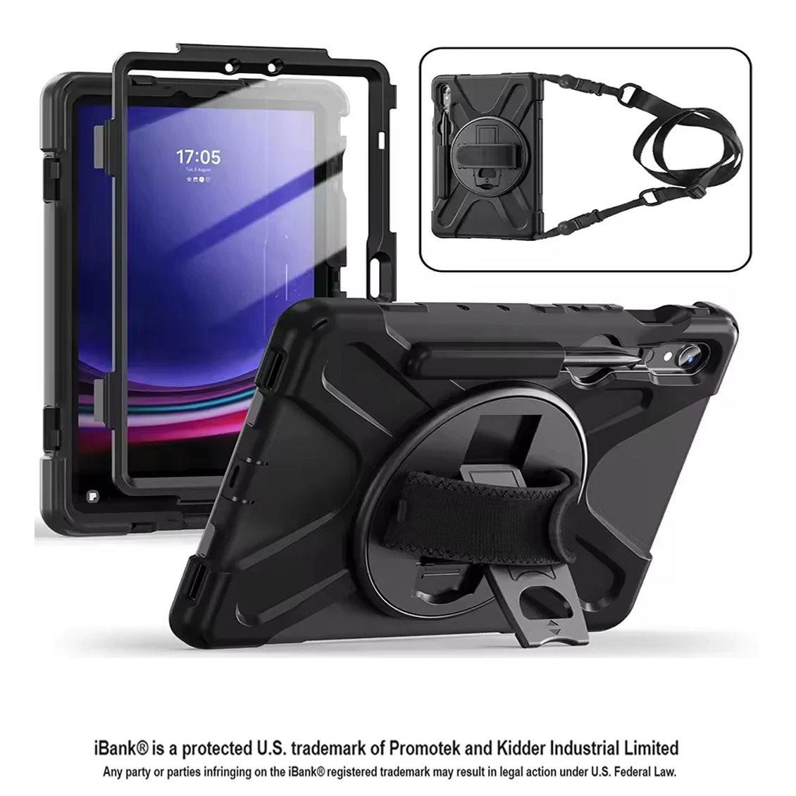 iBank ® Shockproof Case for Galaxy Tab S10FE, X520, X526B 1