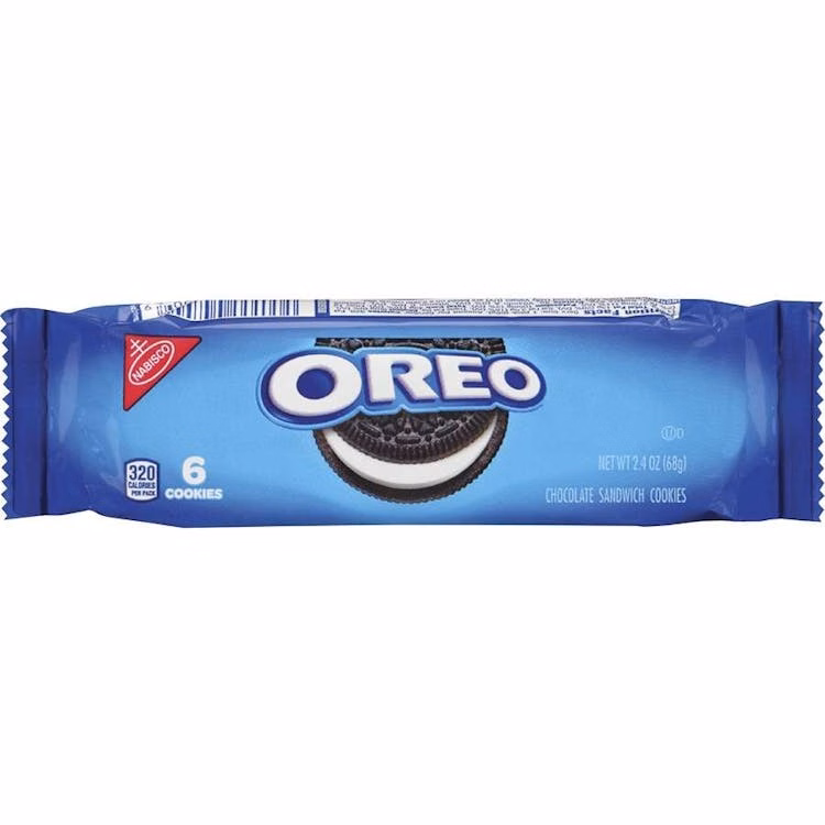Oreo Sandwich Cookies - Original 2.40 oz 12 Pack