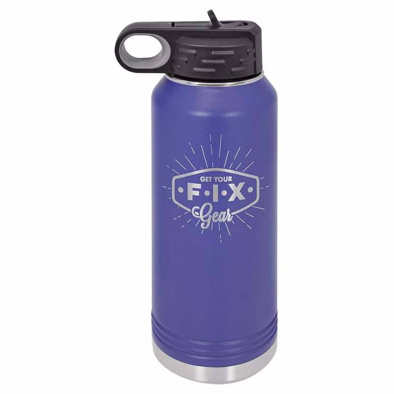 Polar Camel 32 oz. Purple Water Bottle