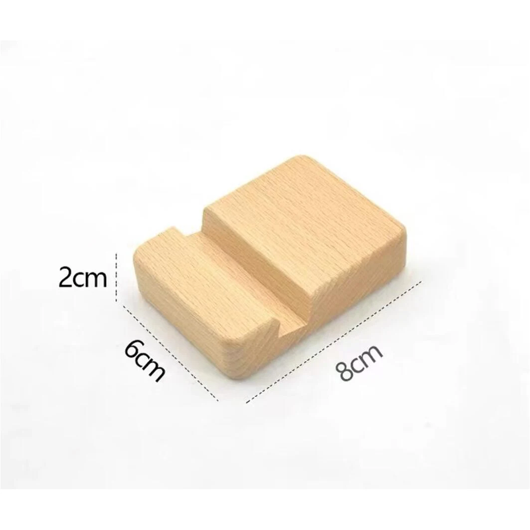 Bamboo Cell Phone Stand Holder 1