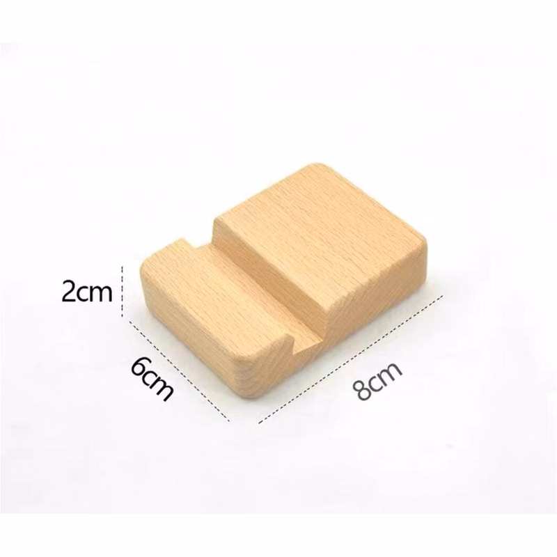 Bamboo Cell Phone Stand Holder