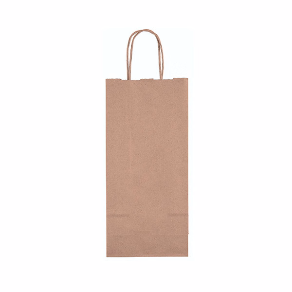 Single Bottle Kraft Wine Bag