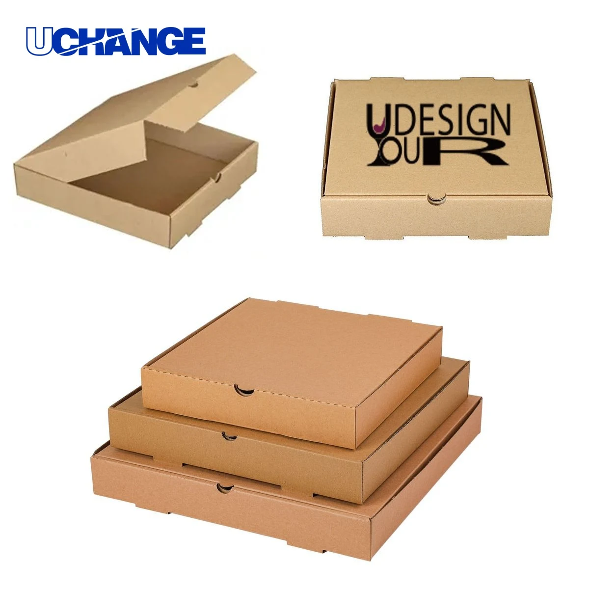 Pizza Packaging Boxes with Custom Logo 1
