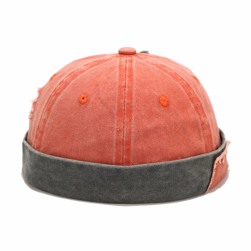 Flexible Cotton Skull Sailor Cap