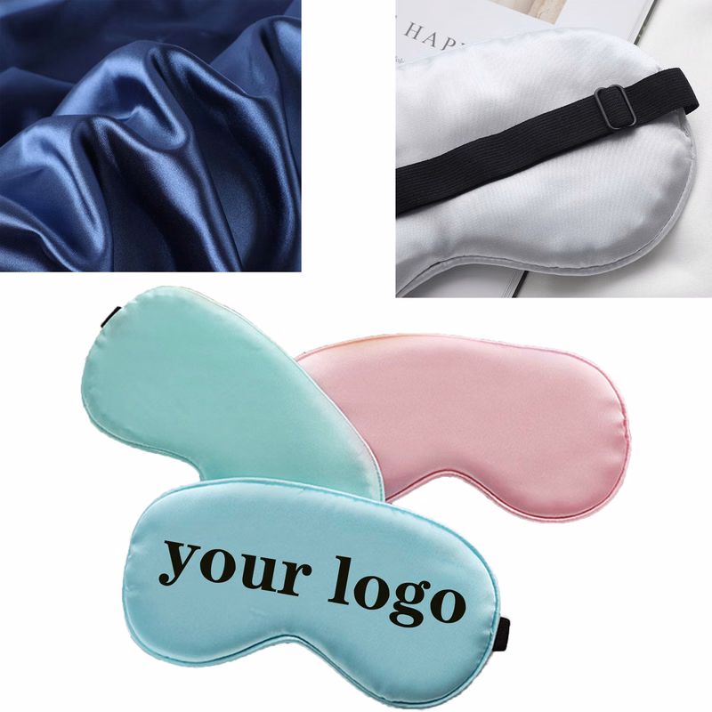 Imitation Silk Light Blocking Sleep Eye Mask