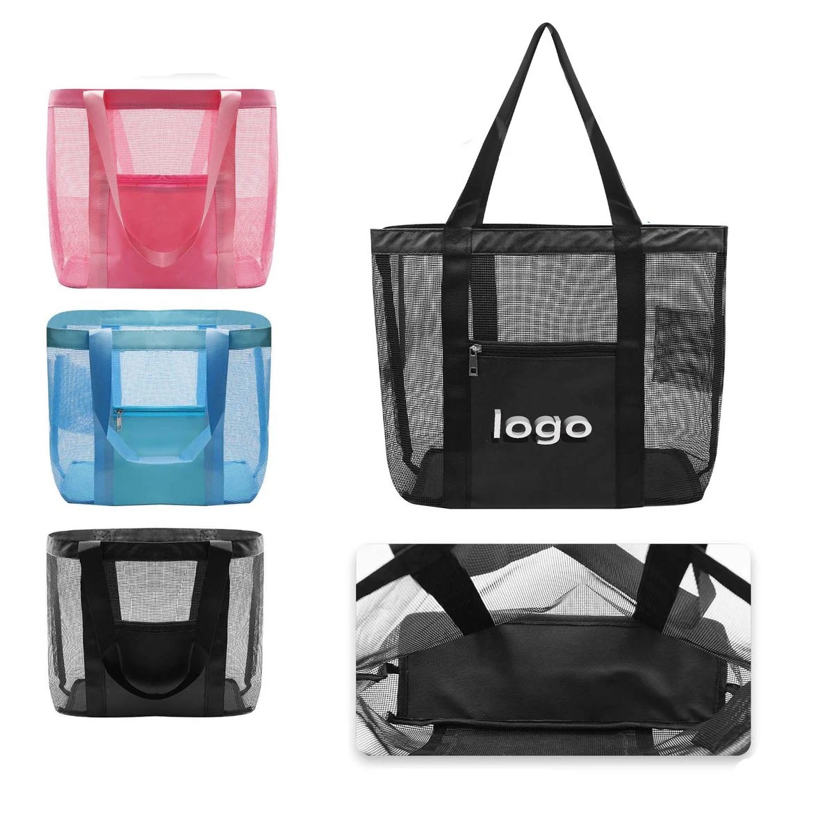 Traveling Mesh Bag with Zipper 1