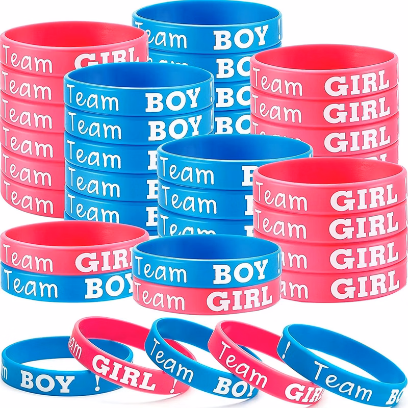 Silicone Screen Printed Bracelet