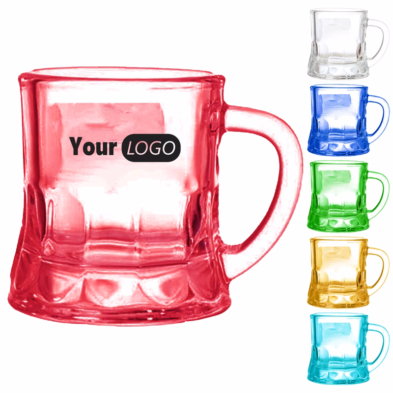 Plastic Clear Plastic Mini Mug Shot Glass For Festive Drink Service