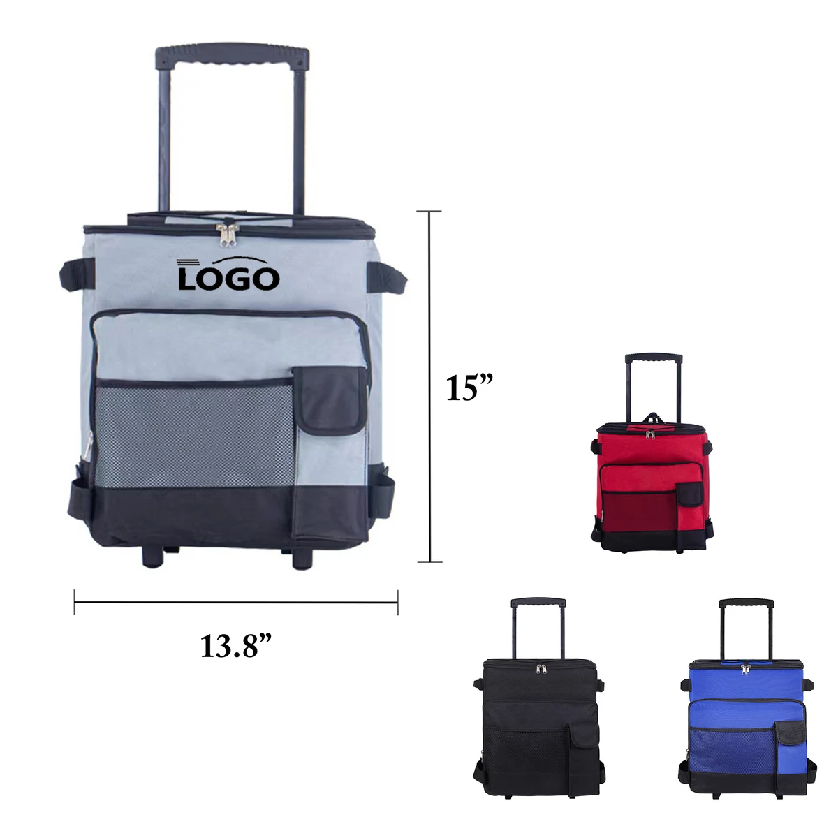 Oxford Insulated Picnic Trolley Bag 1