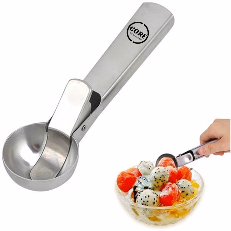 Stainless Steel Ice Cream Scooper with Trigger