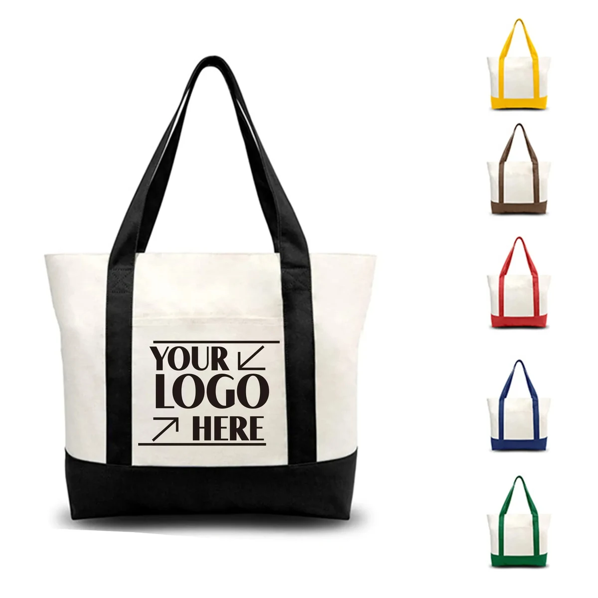 Zipper Tote Bag 1