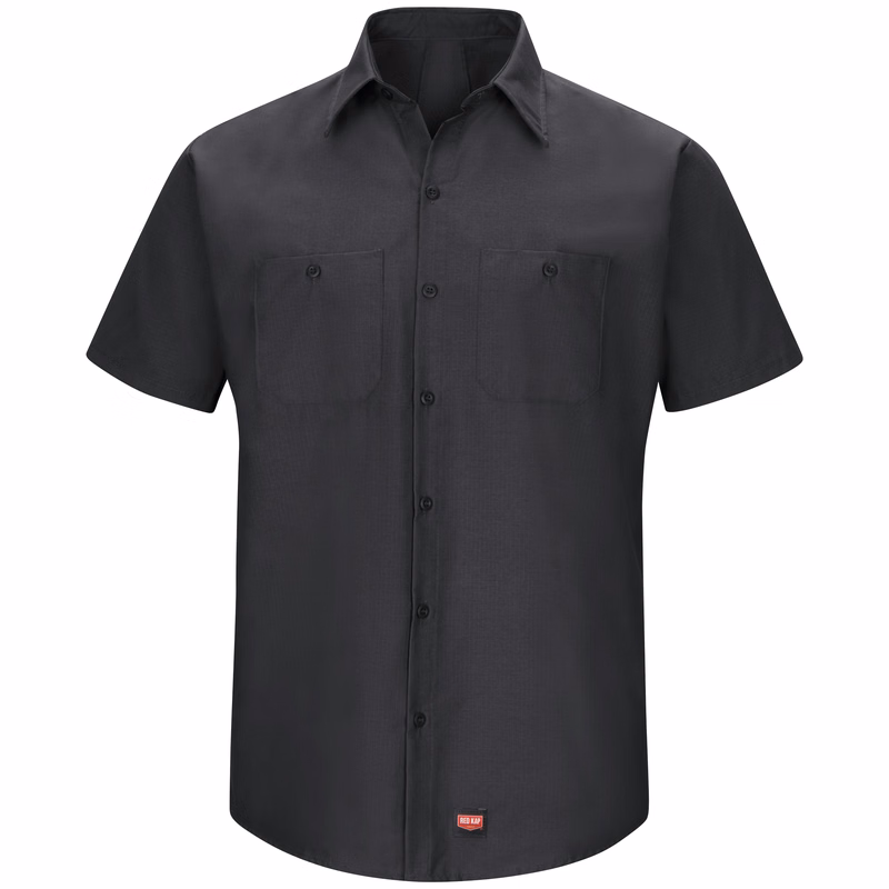 Red Kap® Men's Short Sleeve Work Shirt with MIMIX®