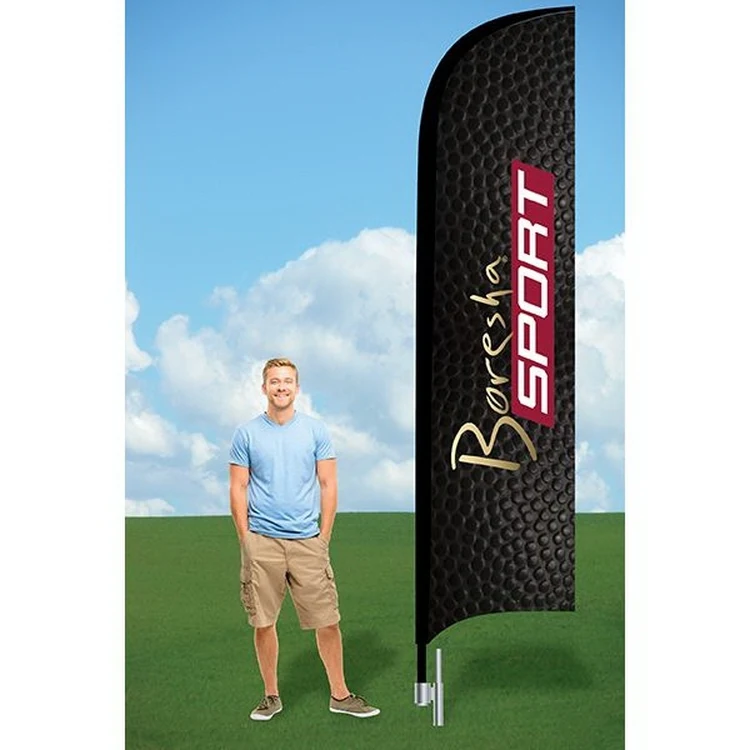 11ft PromoFlag with Ground Stake-single 1