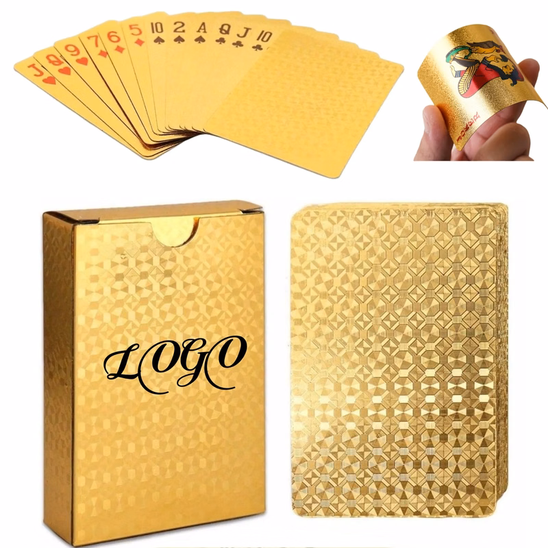 PVC Waterproof Reusable Poker Cards
