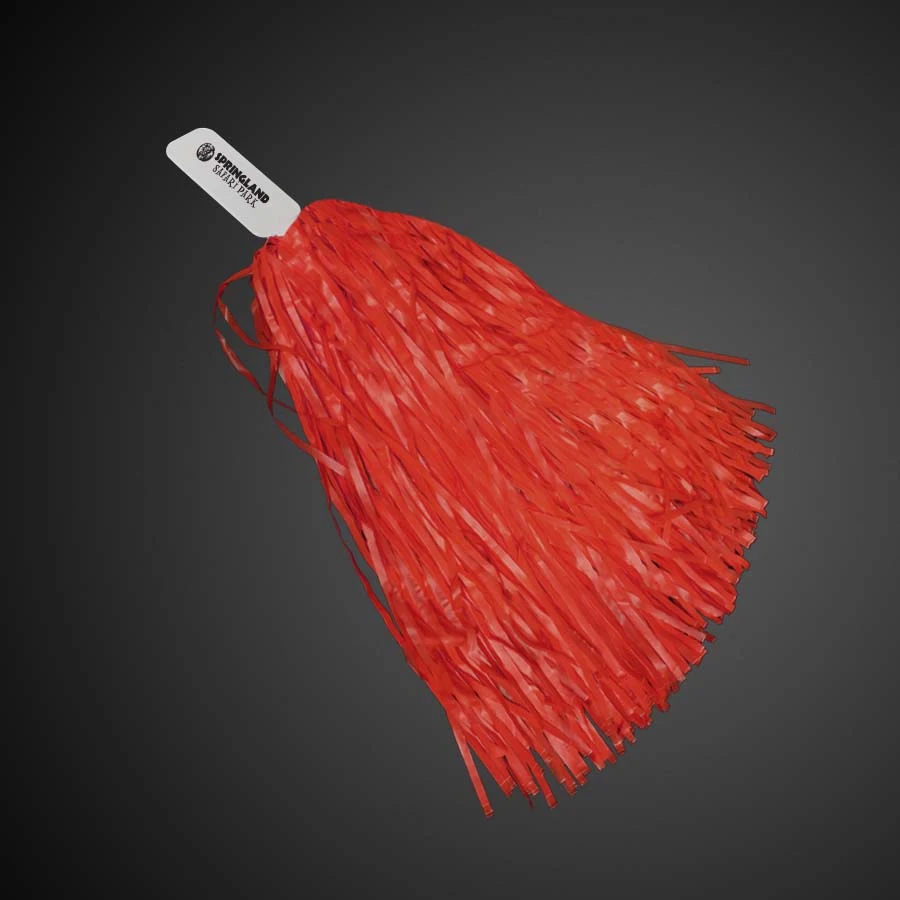 Orange 16" Plastic Pom Pom 1