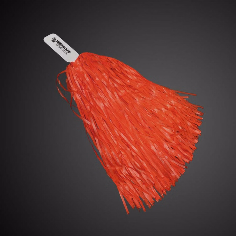 Orange 16" Plastic Pom Pom