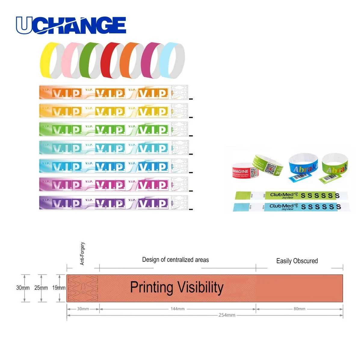 Printed Tyvek Event Wristband 1