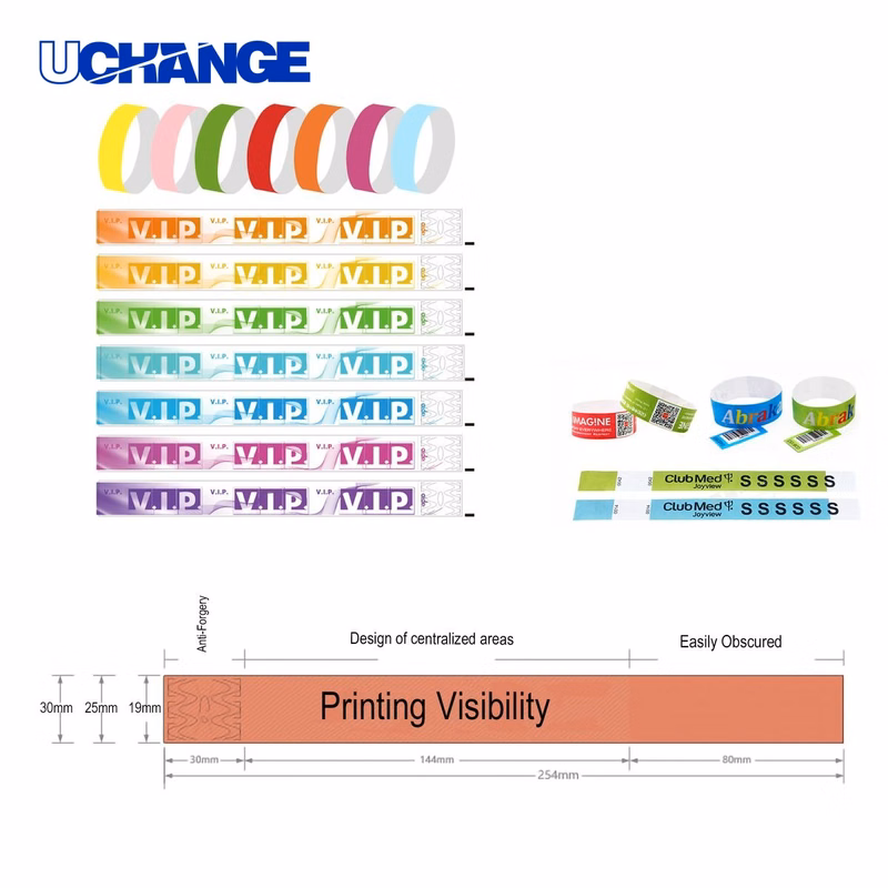 Printed Tyvek Event Wristband