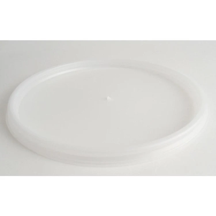 12 Oz. Foam Food Container Lid, Flat 1
