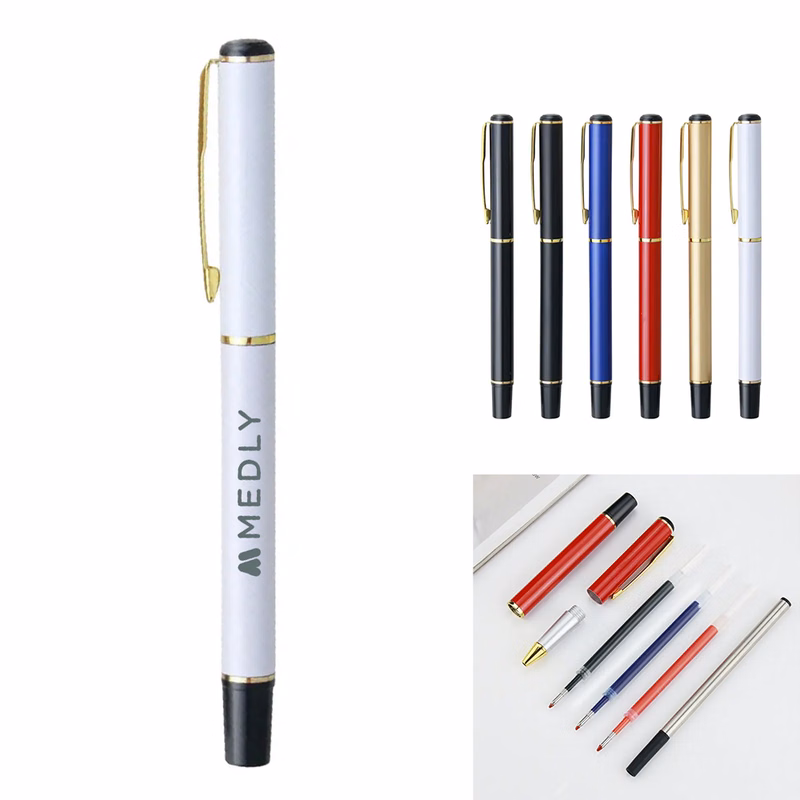Venus Metal Gel Ink Roller Pen
