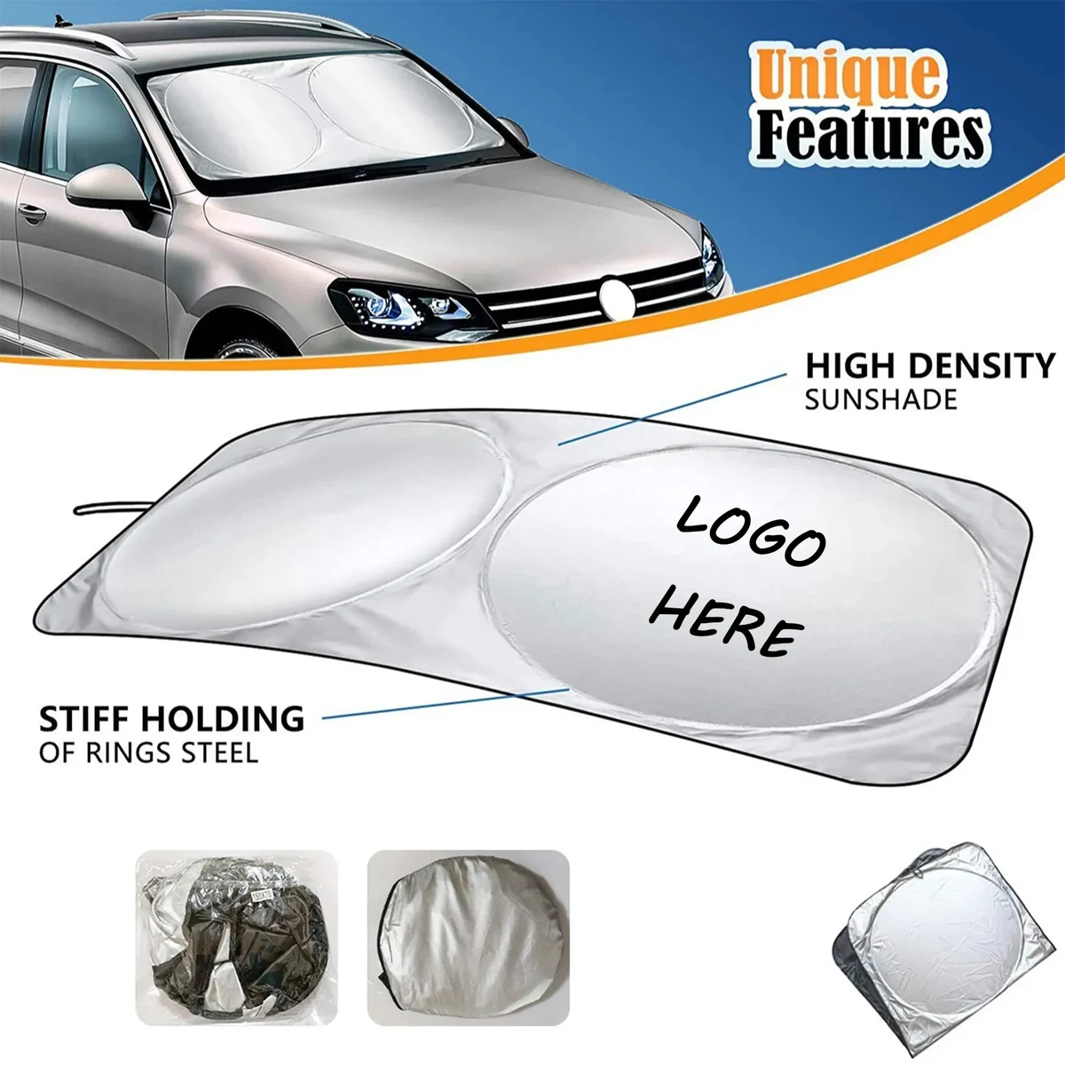 Ventdest Sun Protection Car Windscreen 1