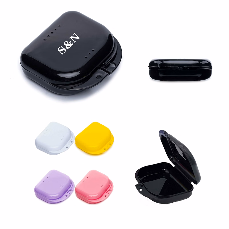 Plastic Denture Box With Ventilation Holes