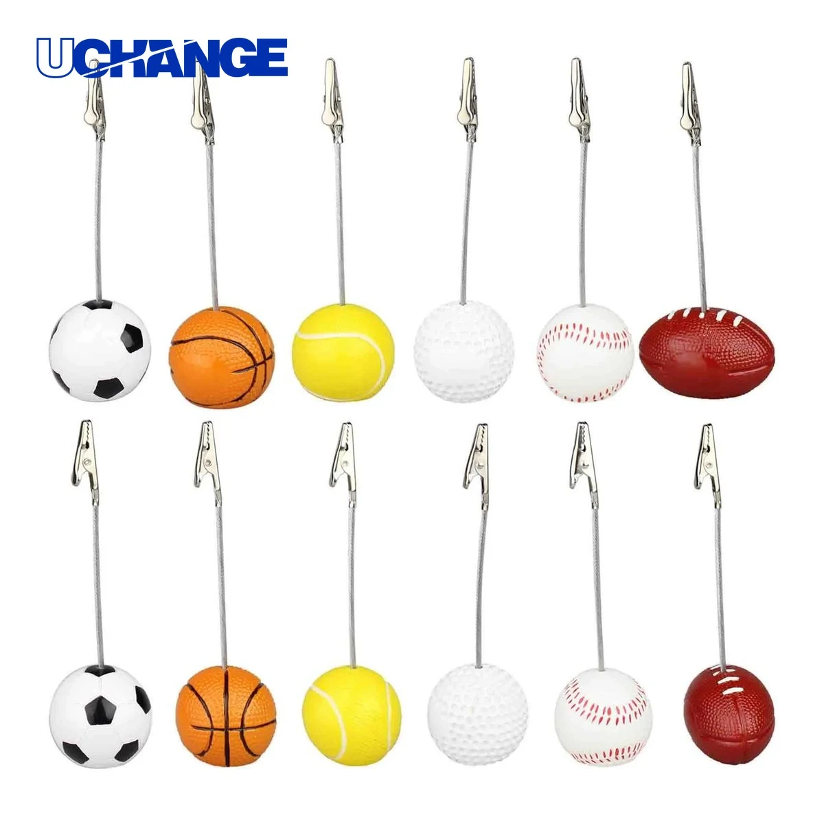 Sports Ball Clip Memo Holder 1