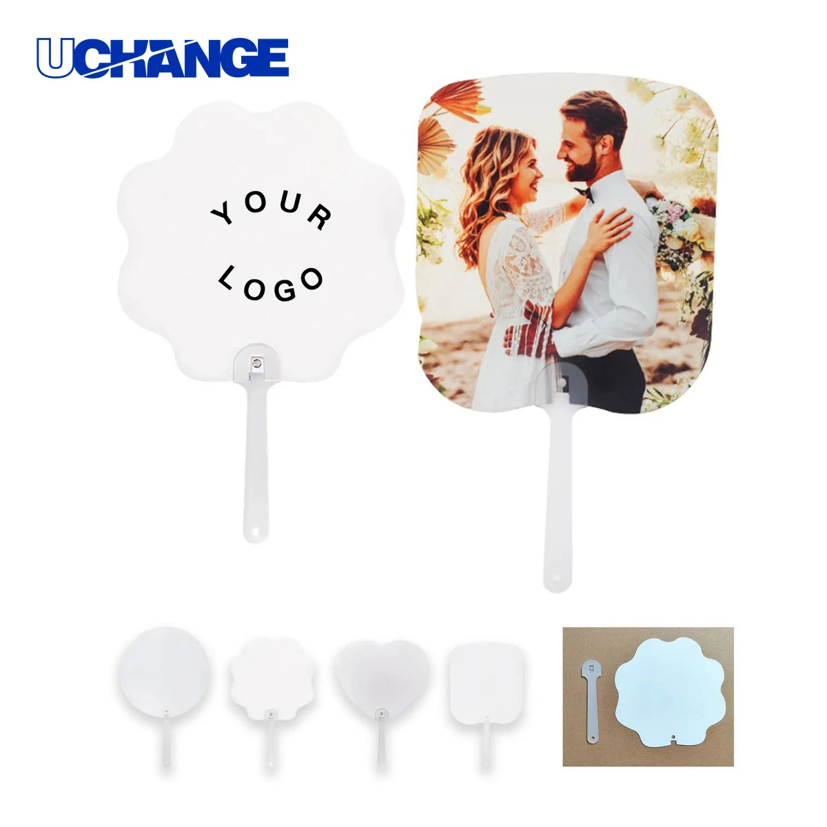 Plastic Handheld Event Fan 1