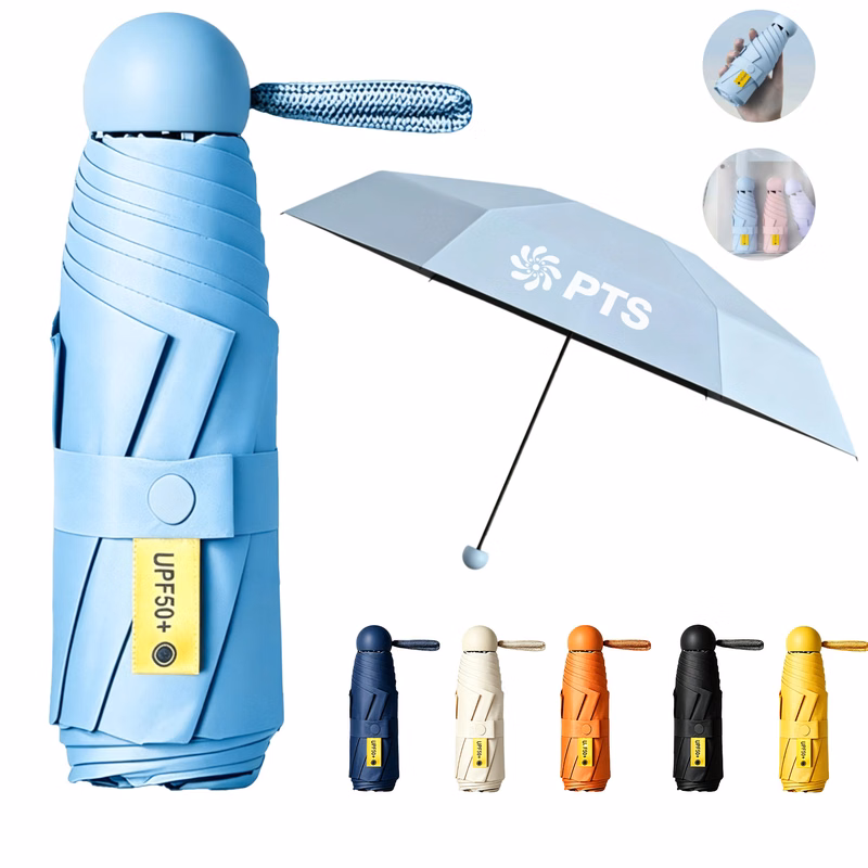 Portable Travel Sun & Rain Umbrella