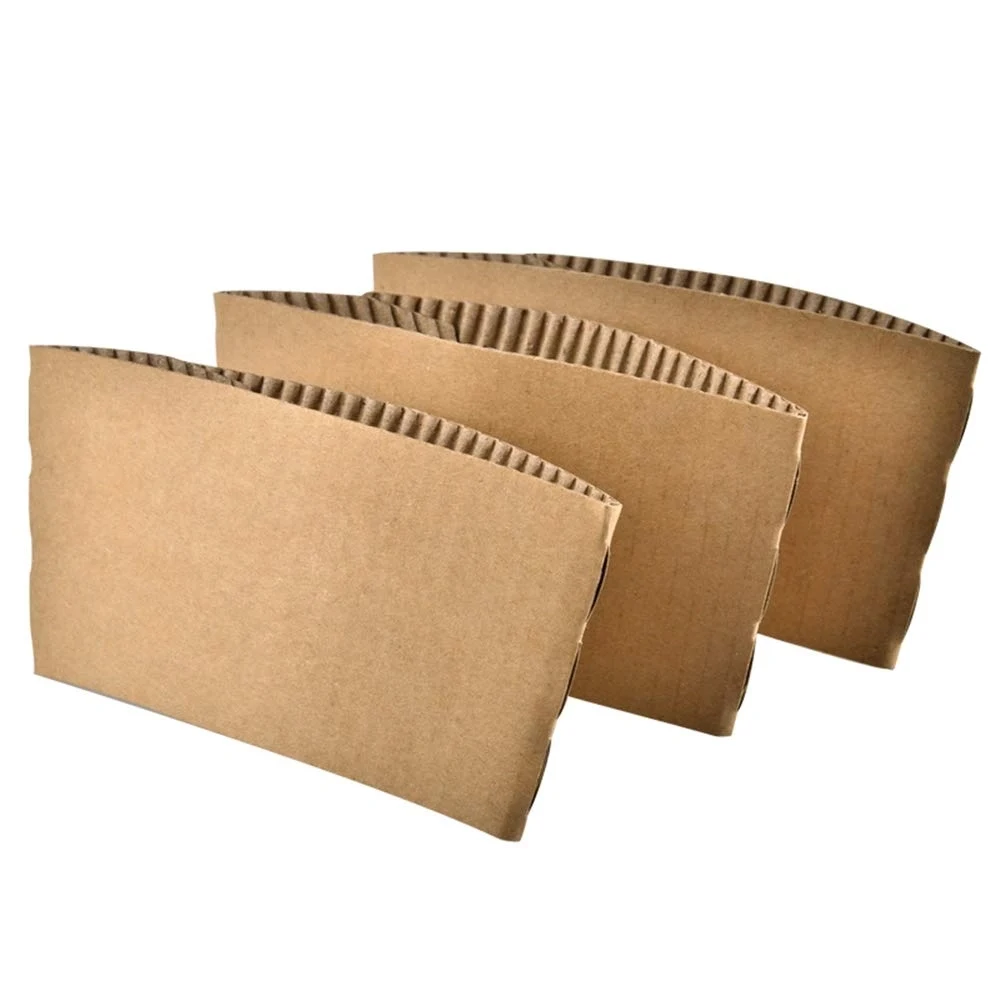 Compostable Paper Cup Sleeve For Hot Drinks 1
