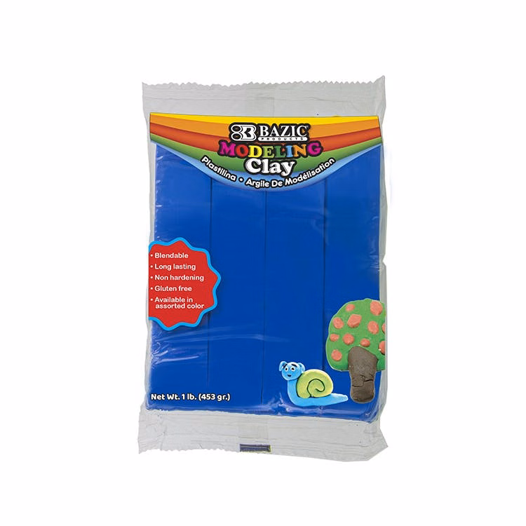 Modeling Clay - 16 oz Blue