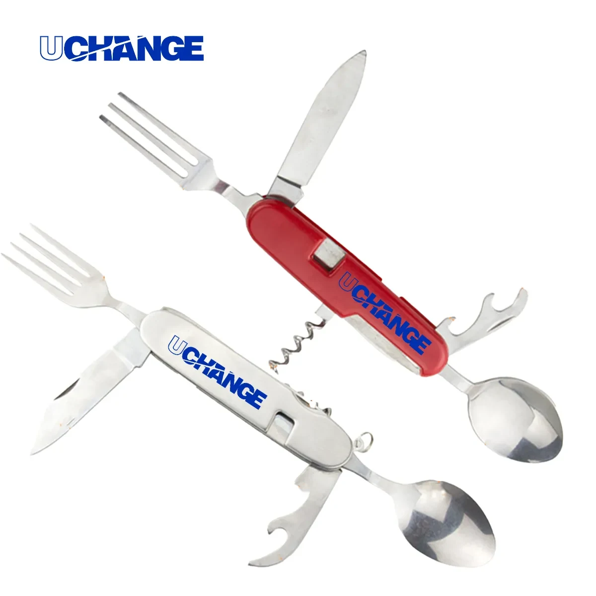 6 in 1 Stainless Camping Utensil Multi Tool 1