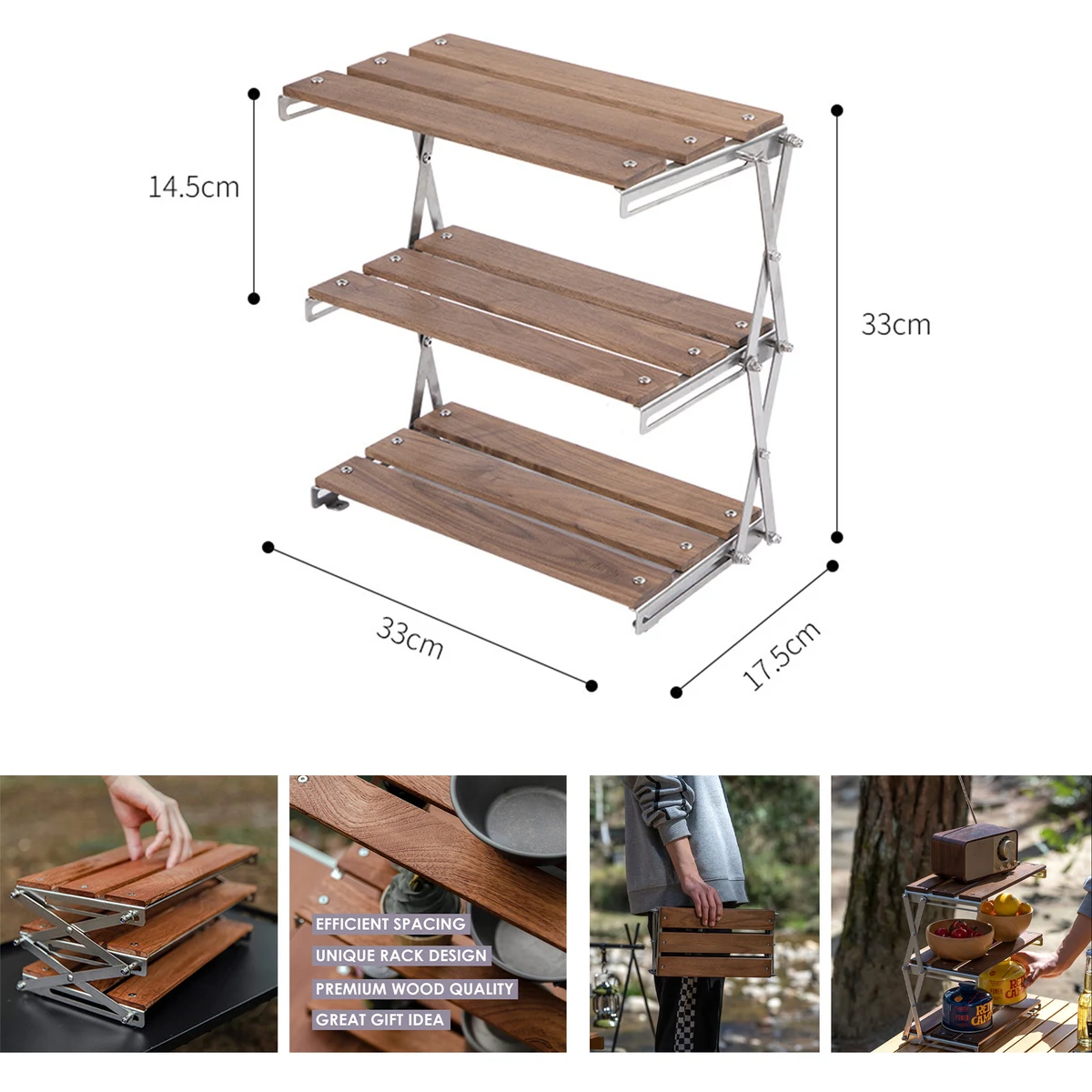 Portable Camping Rack Foldable Table 1