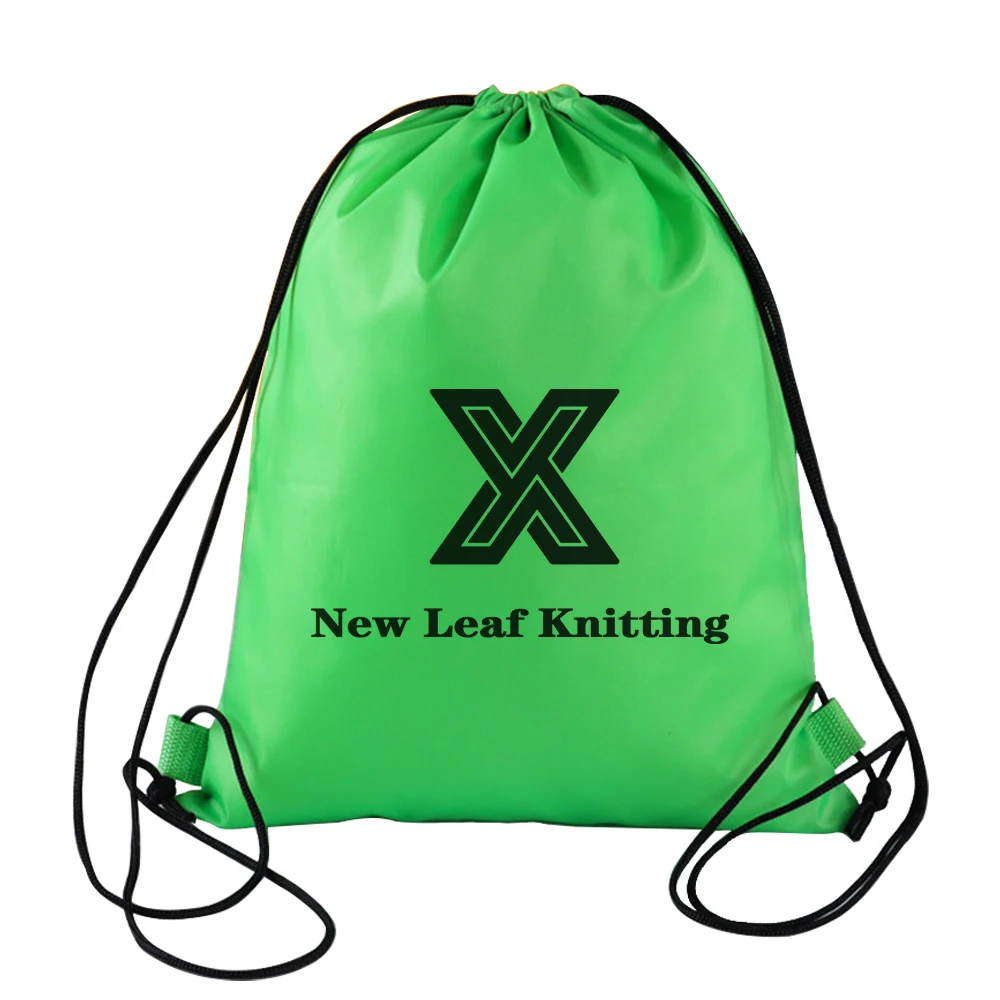 14" x17" Polyester Drawstring Backpack 1