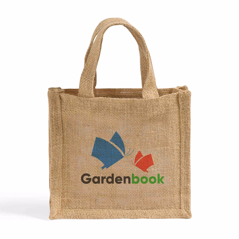 Party Favor Jute Tote Bag