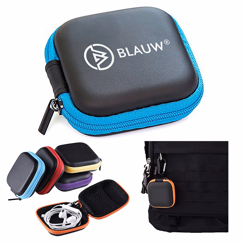 Square Eva Earphone Storage Case