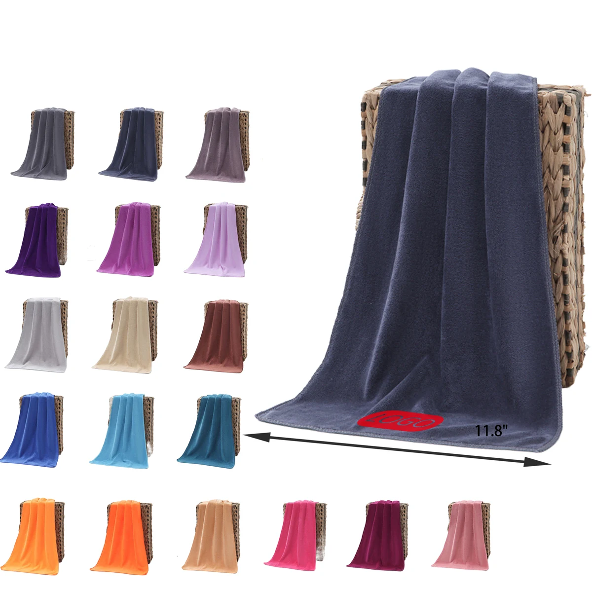 MOQ 50 PCS Soft Car Microfiber Cleaning Towel 1