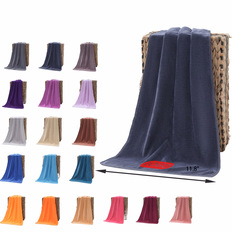 MOQ 50 PCS Soft Car Microfiber Cleaning Towel