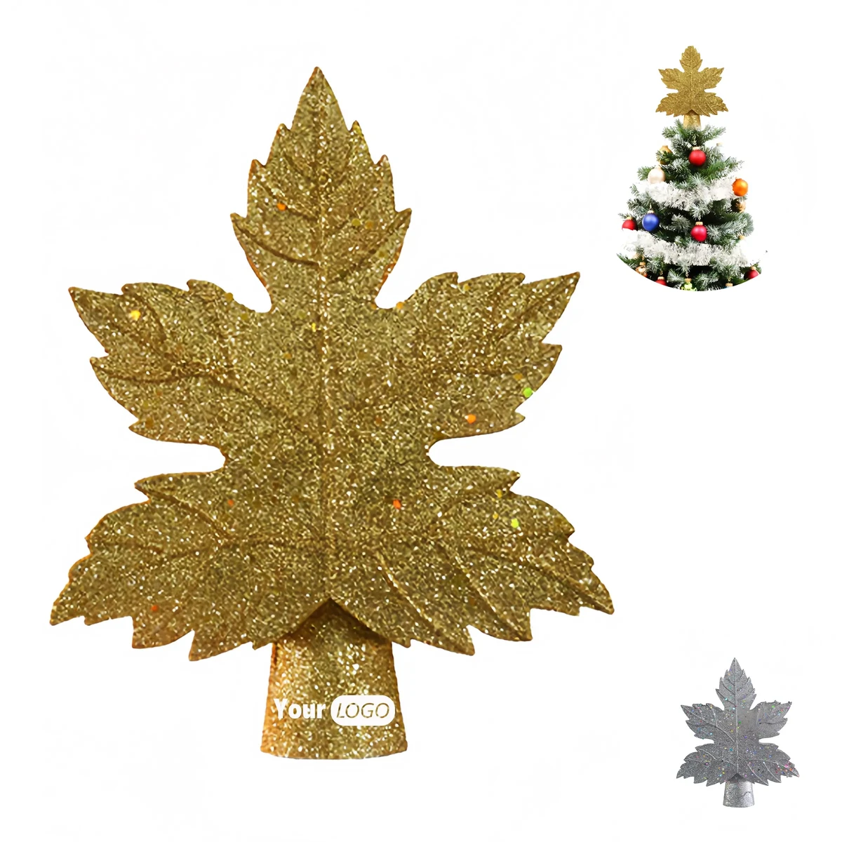 Abs Leaf Style Christmas Tree Projection Light 1