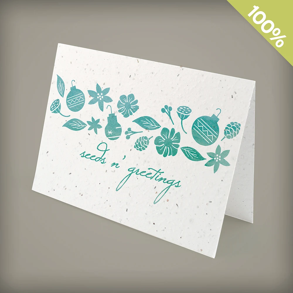 Seeds n' Greetings Business Holiday Cards 1